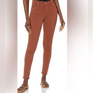 AG Adriano Goldschmied Jeans NWT  32 Farrah High Rise Skinny Ankle Brick Dust